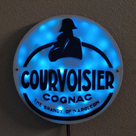 3D Printed Courvoisier Tequila RGB LED 8-Inch Sign With Remote Control man cave - Picture 3 of 11